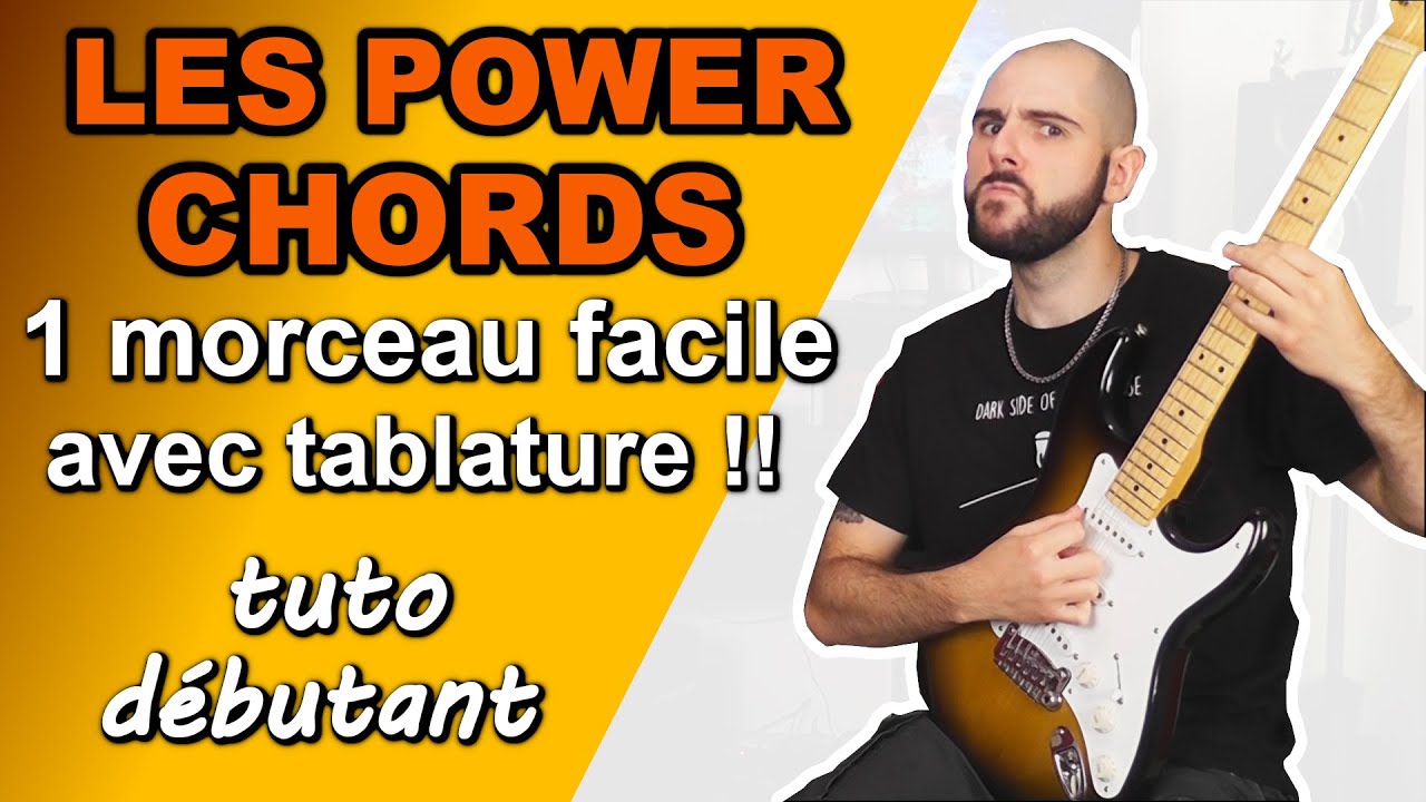 LES ACCORDS DE PUISSANCE : cours de guitare débutant