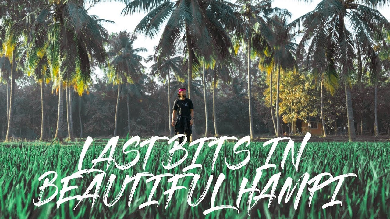 2 Minute Daily Travel Vlog || India - Last Bits In Beautiful Hampi
