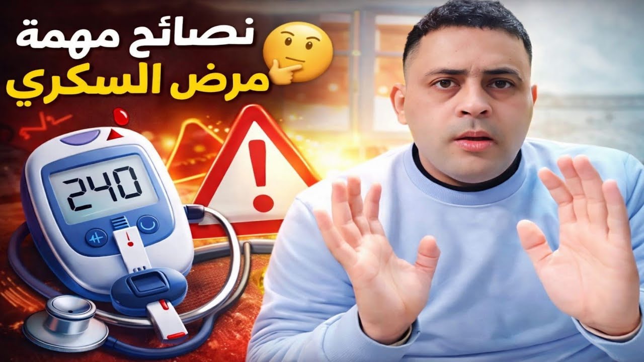 نصائح مهمة مرض السكري🤔 تنقذك من المضاعفات الخطيرة 🩺⚠️