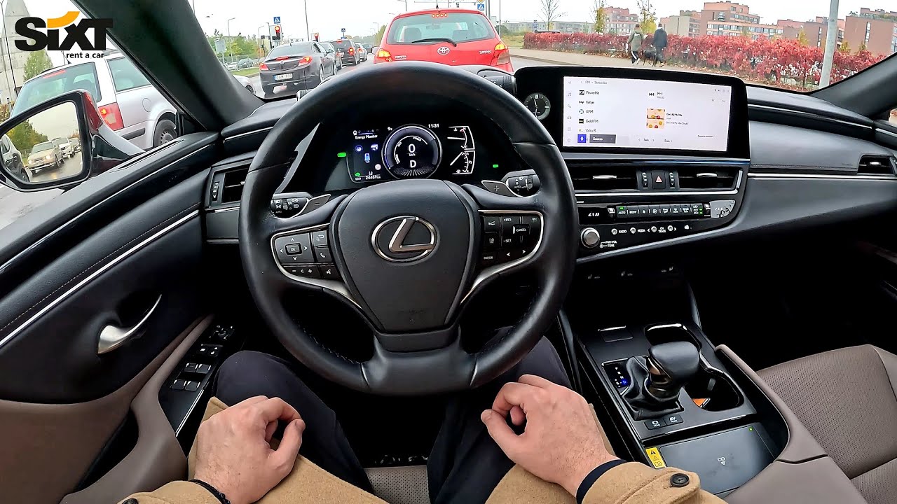 2023 LEXUS ES300 Limited Edition [ Hybrid 2.5 LHD 223hp ] | POV Test Drive | Consumption