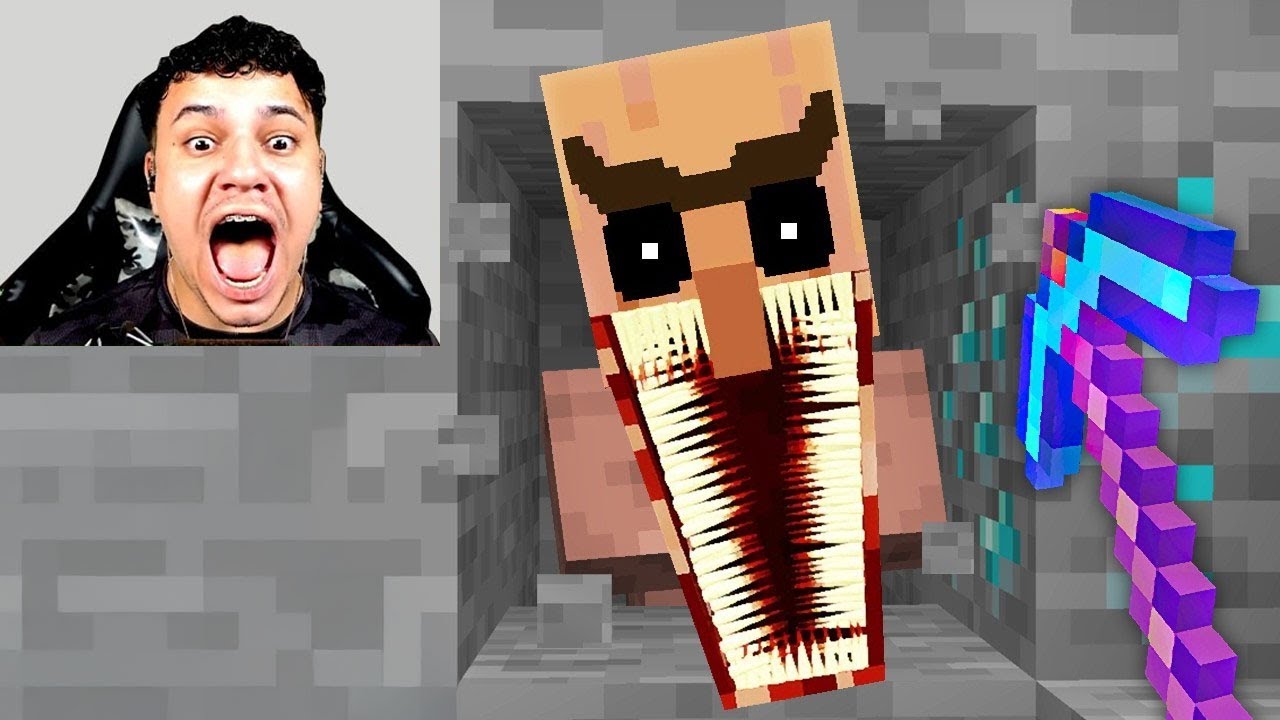 Assustei Meu Amigo com 7 CRIATURAS DE TERROR no Minecraft!