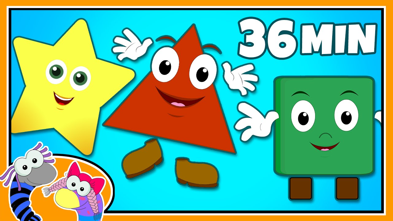 Shapes Song | Learn Shapes | Nursery Rhymes Collection for Kids by Silly Sox