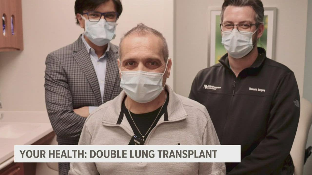 Double lung transplant gives man another chance following terminal cancer diagnosis