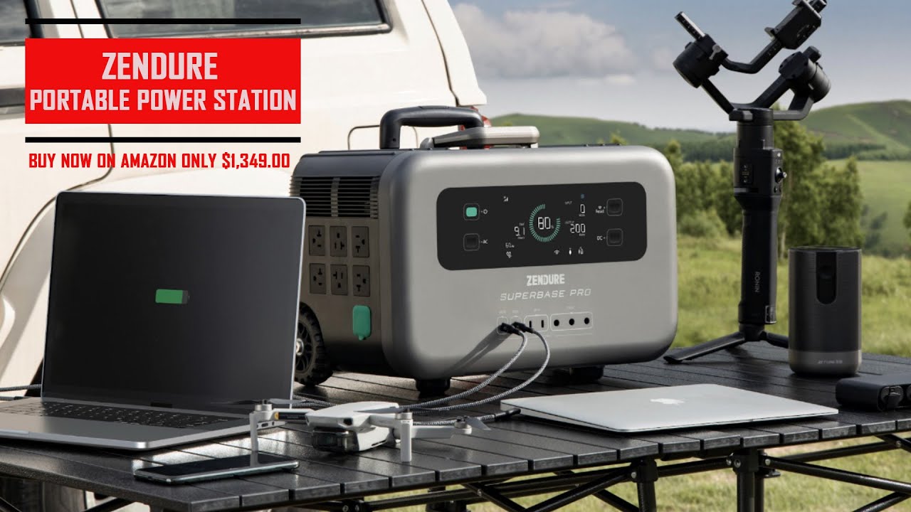Zendure Portable Power Station | Portable Power Station | Perfect for Power Outages!