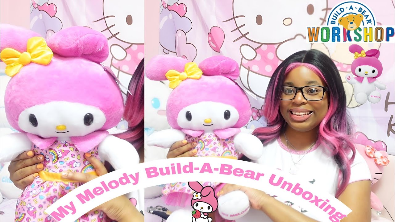 My Melody Build-A-Bear Unboxing