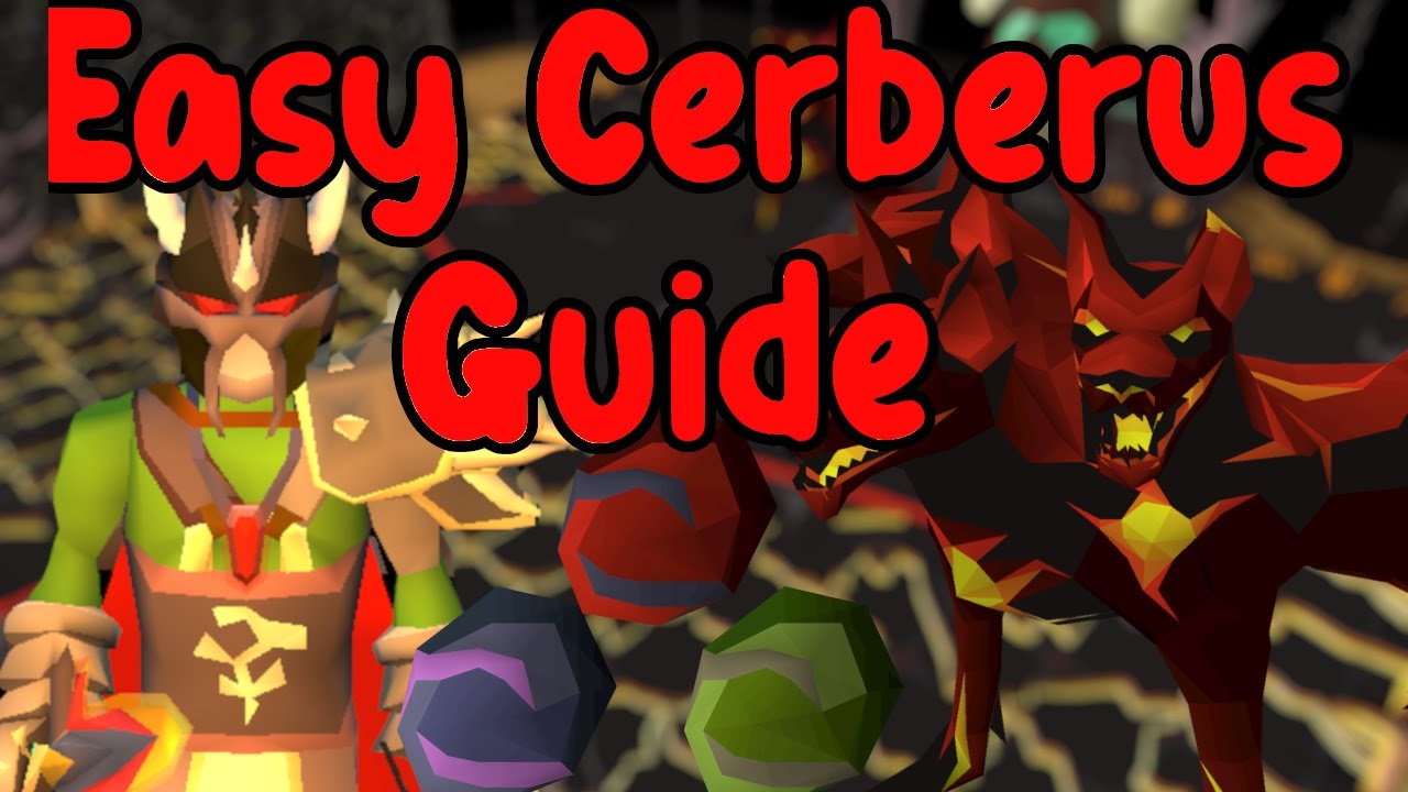 OSRS | Простой путеводитель по Cerberus | 4 мин. + час | Пропуск призрака + обычный метод | Ближн...