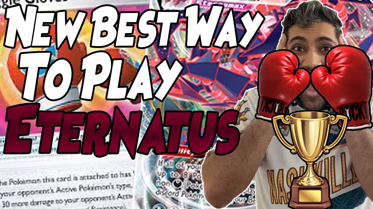 STRUGGLE GLOVES Eternatus VMAX takes down Fighting!