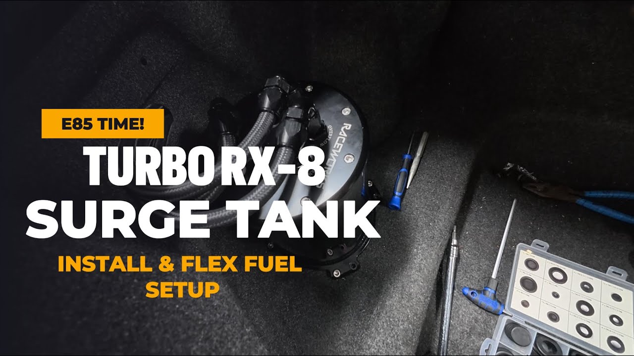 Ultimate RX-8 Fuel System Upgrade for Flex Fuel In the Turbo RX-8