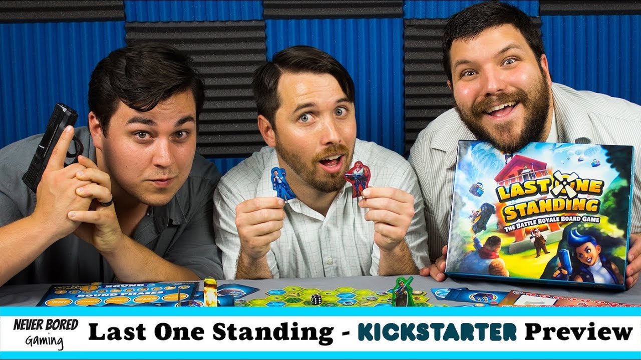 Last One Standing: The Battle Royale Boardgame - Kickstarter Preview (Board Game)