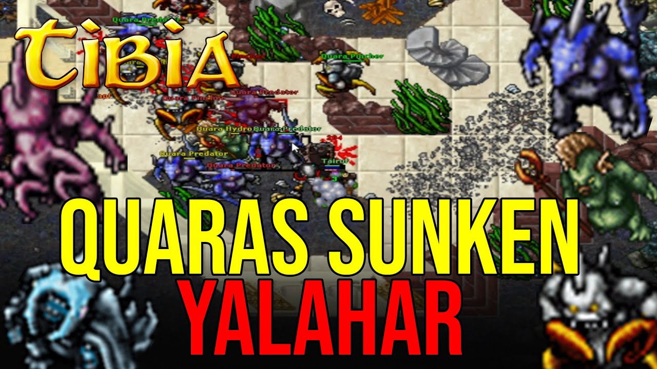 DOBRY EXP! - Quaras Sunken Yalahar TIBIA