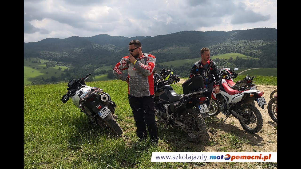 Motocyklowe szkolenie enduro w Bieszczadach - MotoPomocni.pl