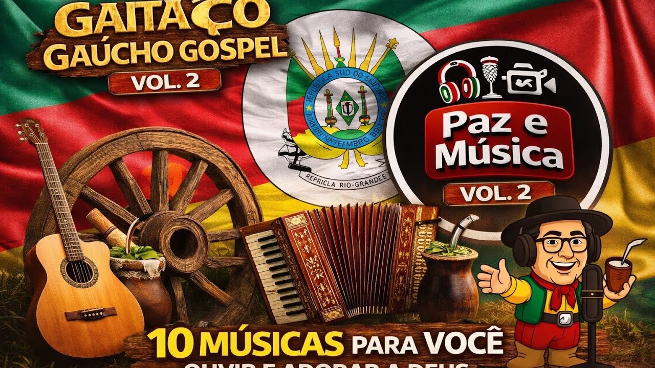 Gaitaço Gaúcho Gospel - Vol. 2 - Playlist Paz e Musica 