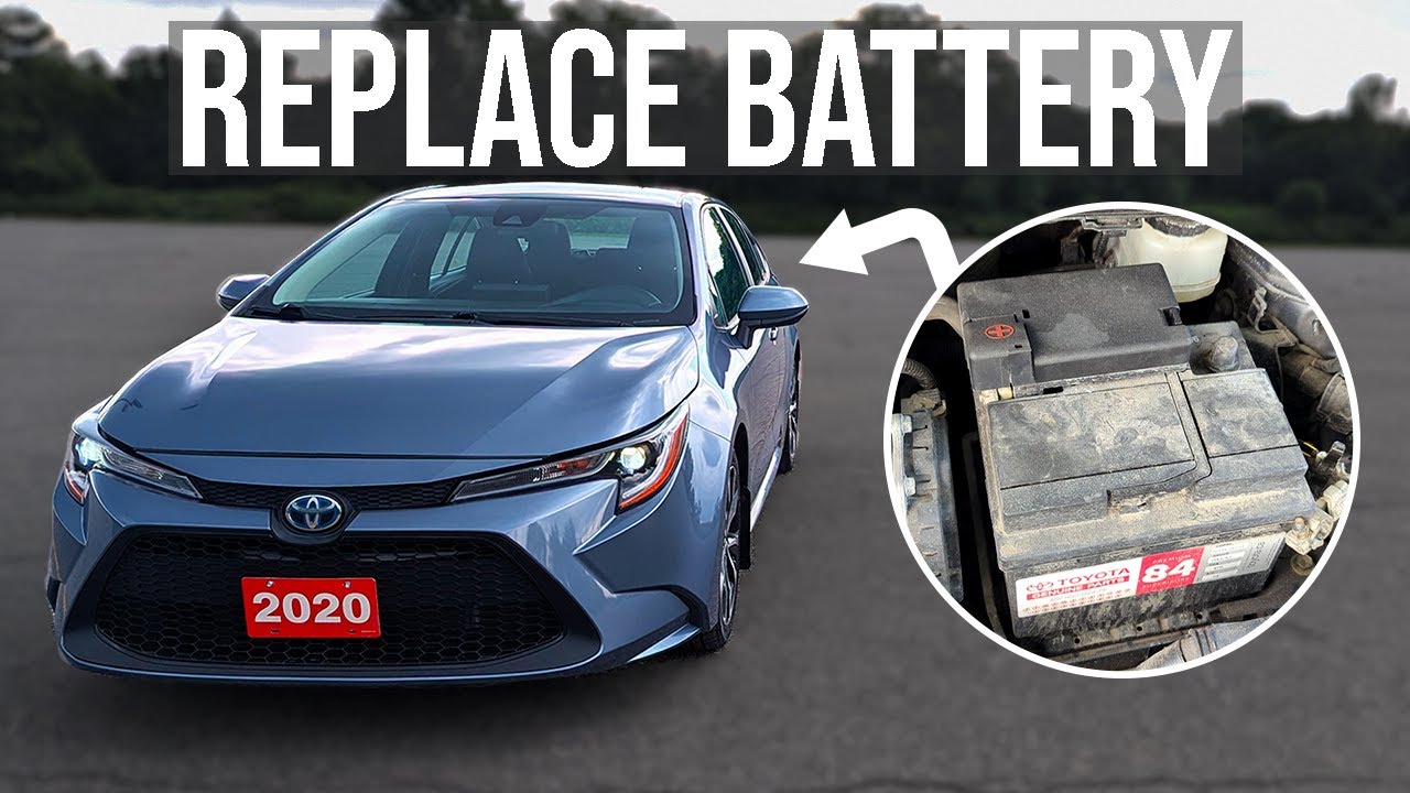 Как [ЛЕГКО] заменить аккумулятор — Toyota Corolla (2019-2026)