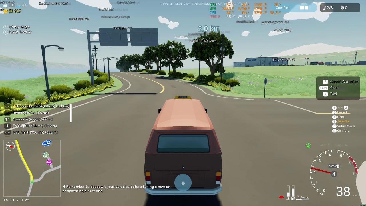 Bus Taxi Motortown Ryzen R2600