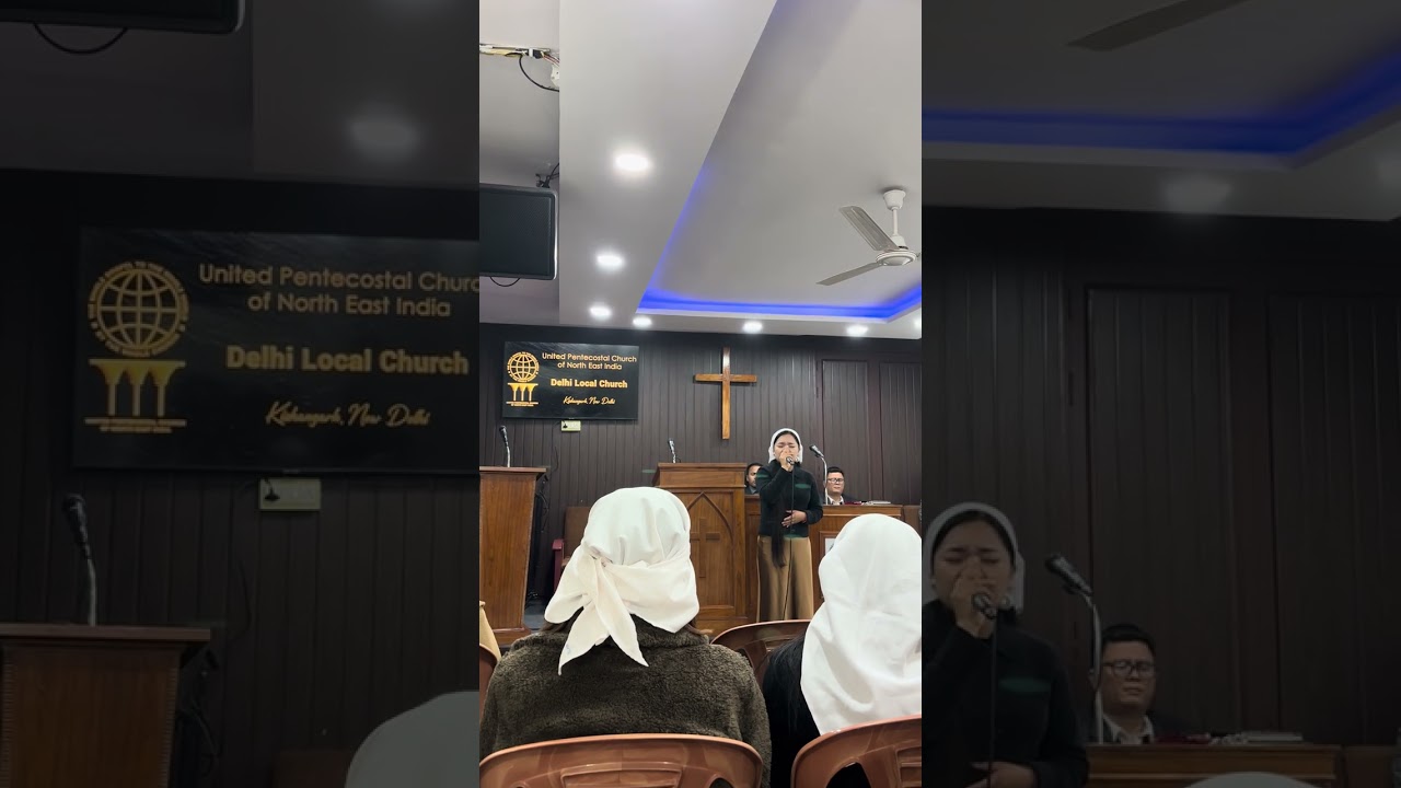 Mizo idol 2025 1st runner up Sis.Vanlalneihpuii perform live here in Delhi Local UPC. #mizoram 