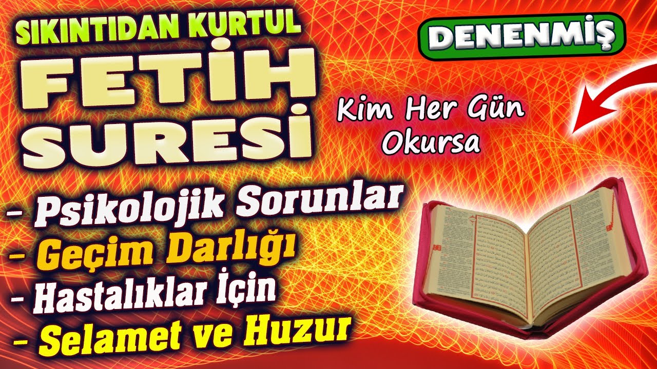 FETİH SURESİ 7 Defa Hızlı Kuran ve Dualar