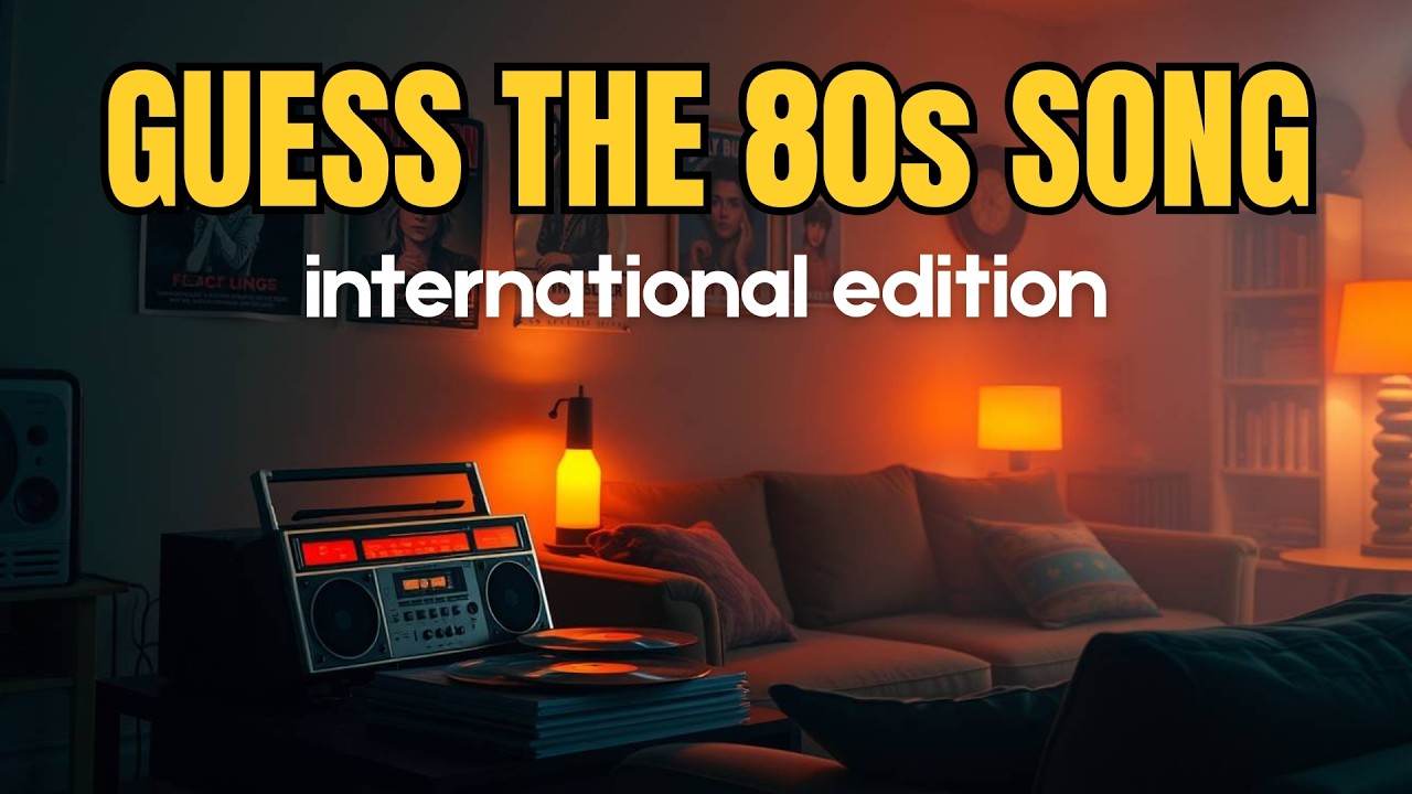 Guess the International 80s Songs 🎵 | Ultimate Worldwide Music Quiz