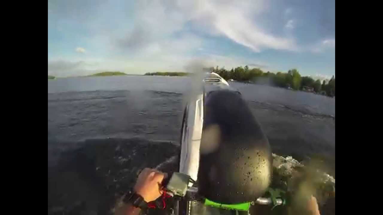 KAWASAKI SXI 750 PRO TOP SPEED , OPEN LAKE