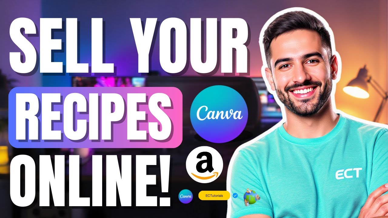 How to Make a Cookbook in Canva & Sell It Online (100% FREE) | Step-by-Step Guide