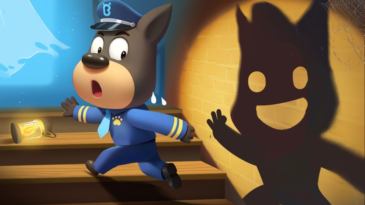 البيت المسكون🏚️| شرطة الاطفال | كرتون اطفال | رسوم متحركة للاطفال | نقيب لابرادور | Sheriff Labrador