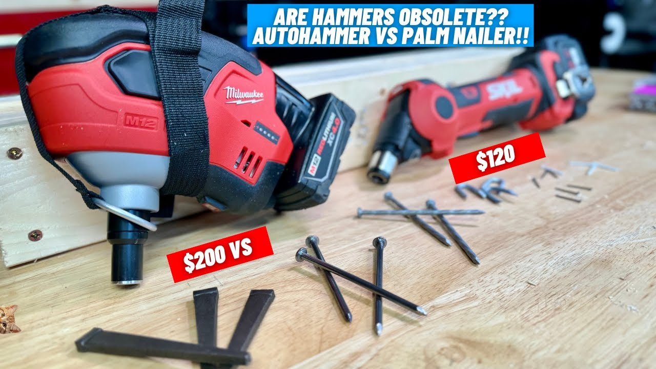 Выбрось этот молот?!? || Milwaukee против SKIL || Autohammer против Palm Nailer