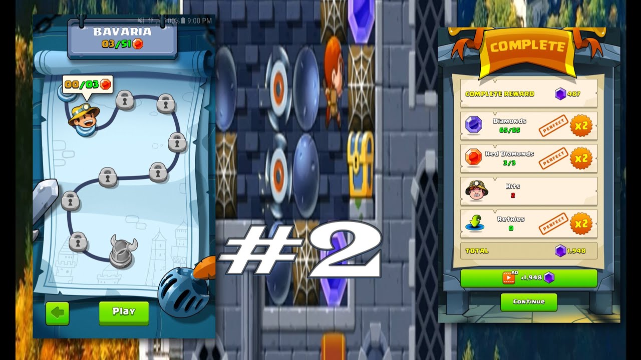Diamond Quest: Don't Rush! Bavaria I - Stage 2 - All Gems-Guide