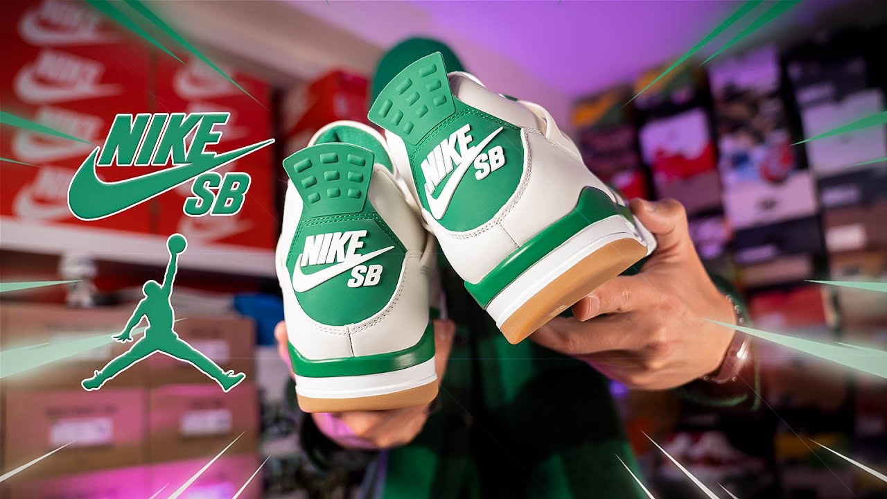 LA paire de l’année?!! 🚫 Nike SB x Air Jordan 4 SP Pine Green 🛹 x  🏀