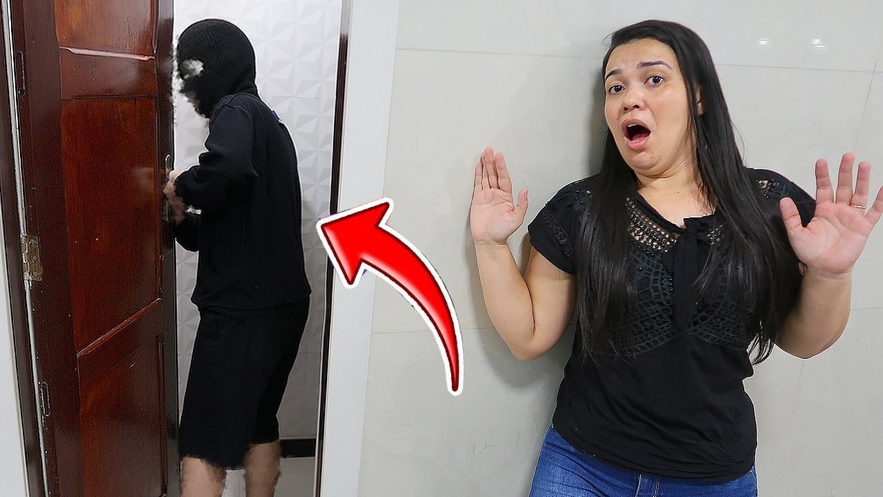 INVADIRAM NOSSA CASA DURANTE A NOITE E OLHA QUEM ERA !! Izia e Nildo Barroso