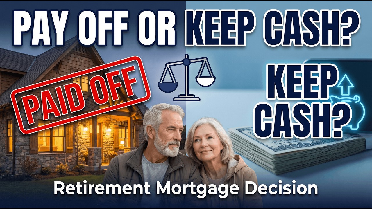 Mortgage in Retirement: Pay It Off Early for Peace of Mind or Keep Cash for Flexibility?