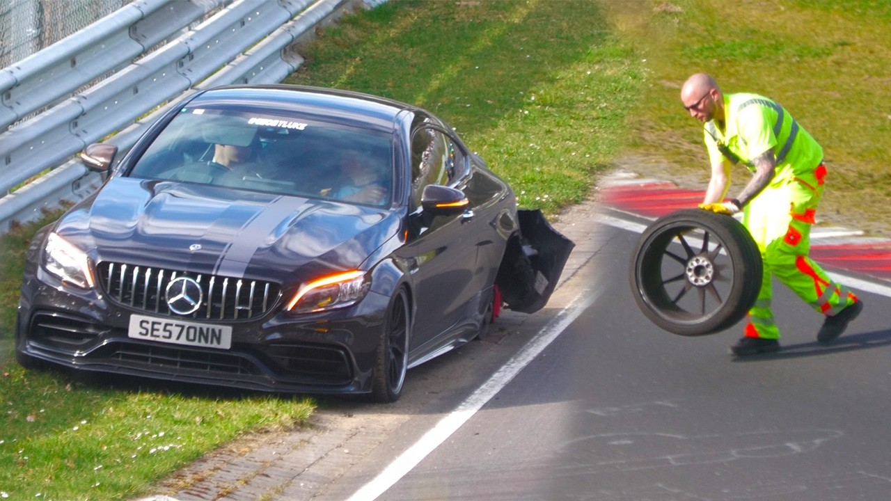 NÜRBURGRING Technical DEFECTS, FAILS & HIGHLIGHTS Touristenfahrten Nordschleife 05 04 2025