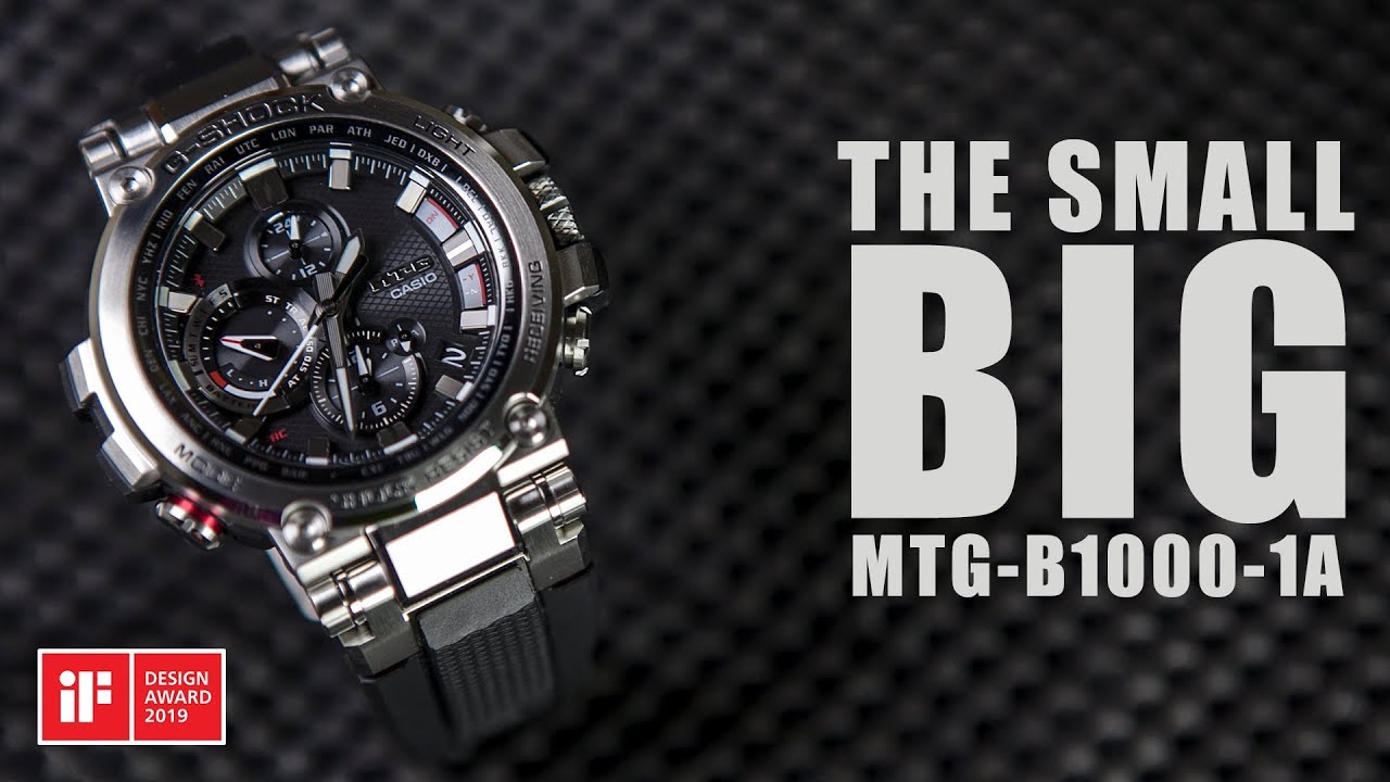 $800 G-SHOCK MTG-B1000-1A IS NOT AN ORDINARY WATCH - unboxing & spec