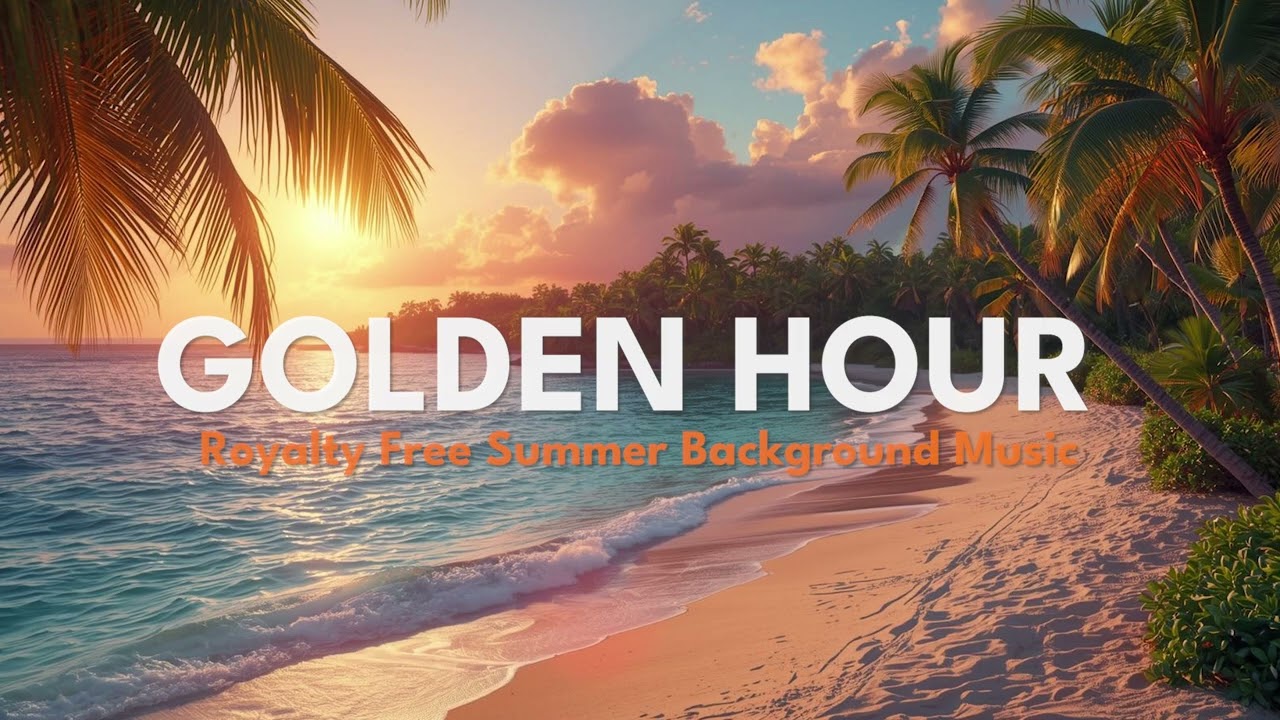 GOLDEN HOUR - Royalty Free Summer Background Music | No Copyright Tropical Vibes