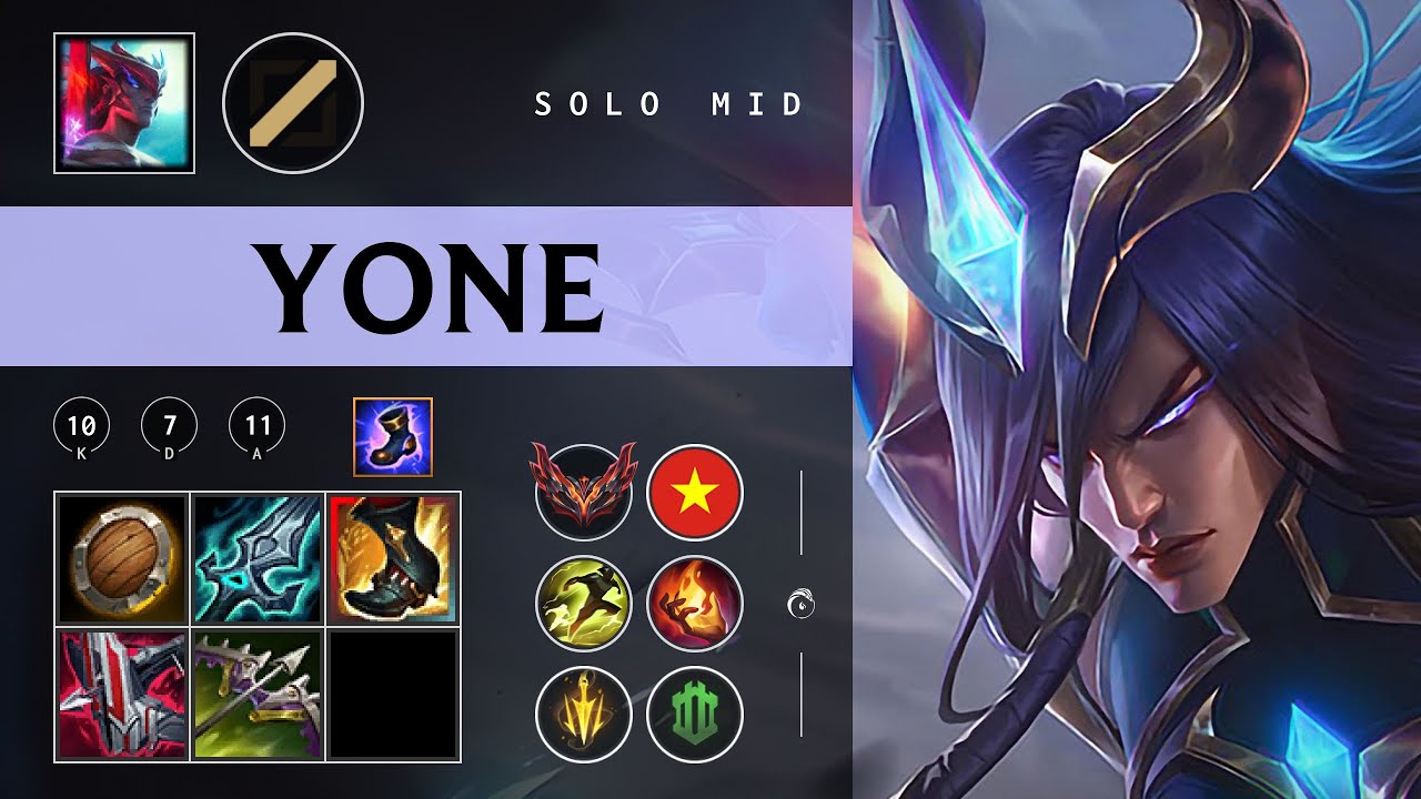 Yone Mid vs Vex - VN Grandmaster Patch 26.01