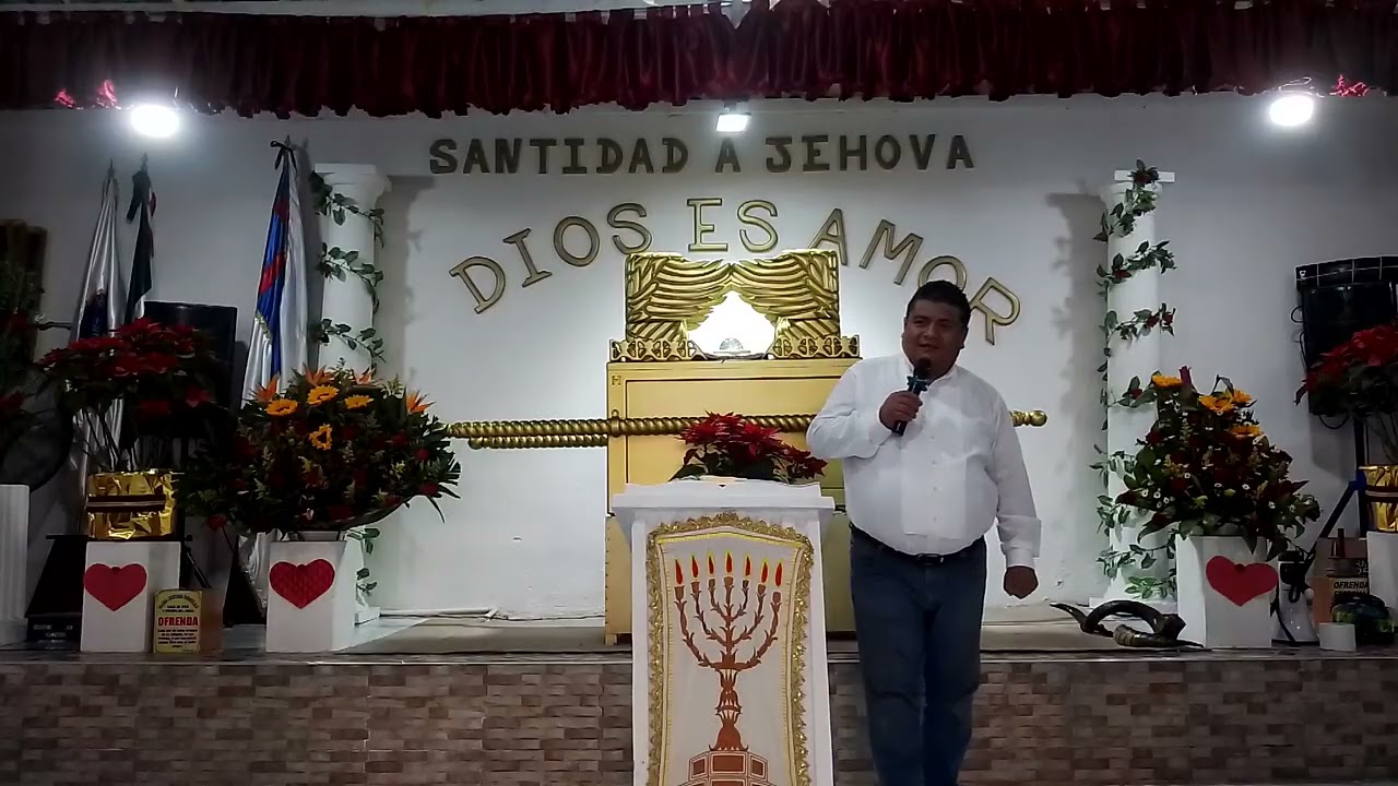Pastor Isaac Casasola Gómez. Tema: 