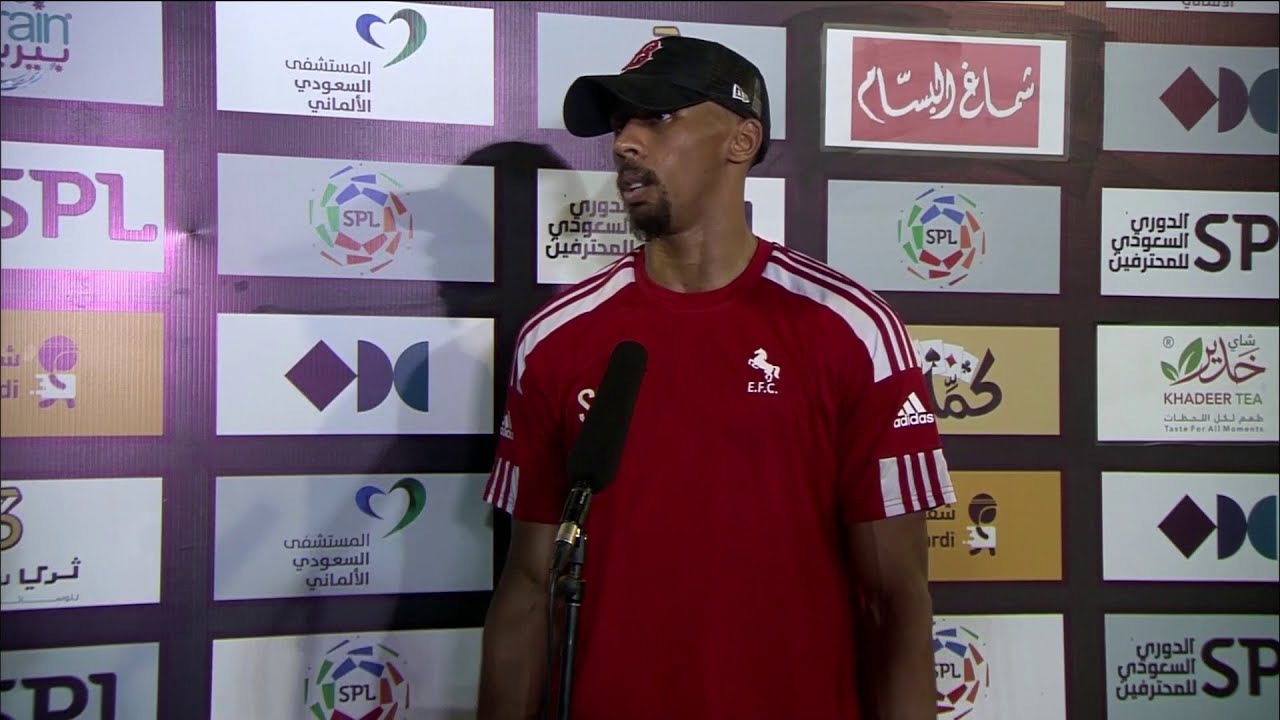 لقاء سعيد المولد لاعب الاتفاق بعد نهاية مباراة #الاتفاق_التعاون الجوله الـ 11