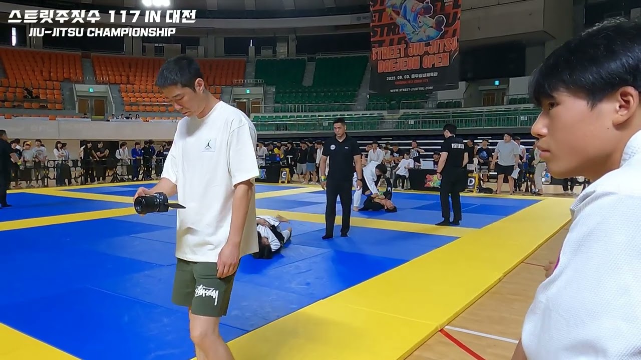 스트릿주짓수 117 IN 대전 중등부 남성 화이트+그레이  -58.5kg 16강 공유성 vs 김덕규(트라이스톤 검단)