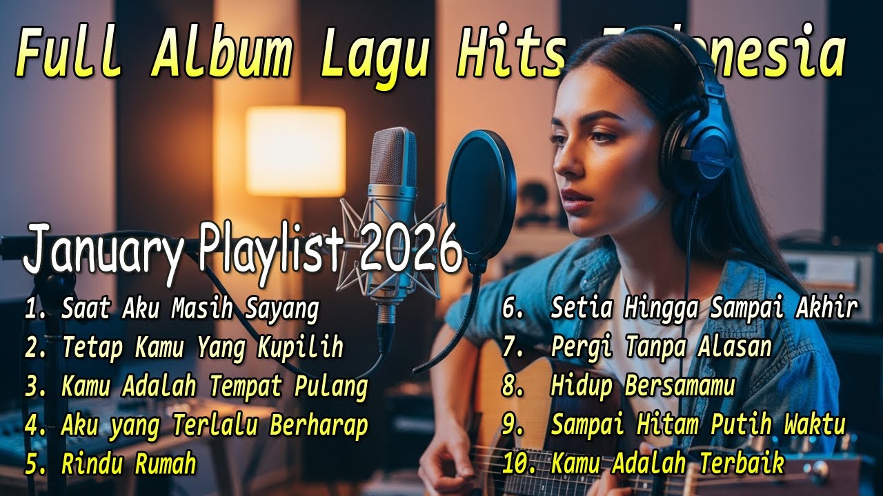 Playlist Lagu Hits Enak Didengar Saat Santai & Kerja 🎧 Full Album Terbaru & Terpopuler