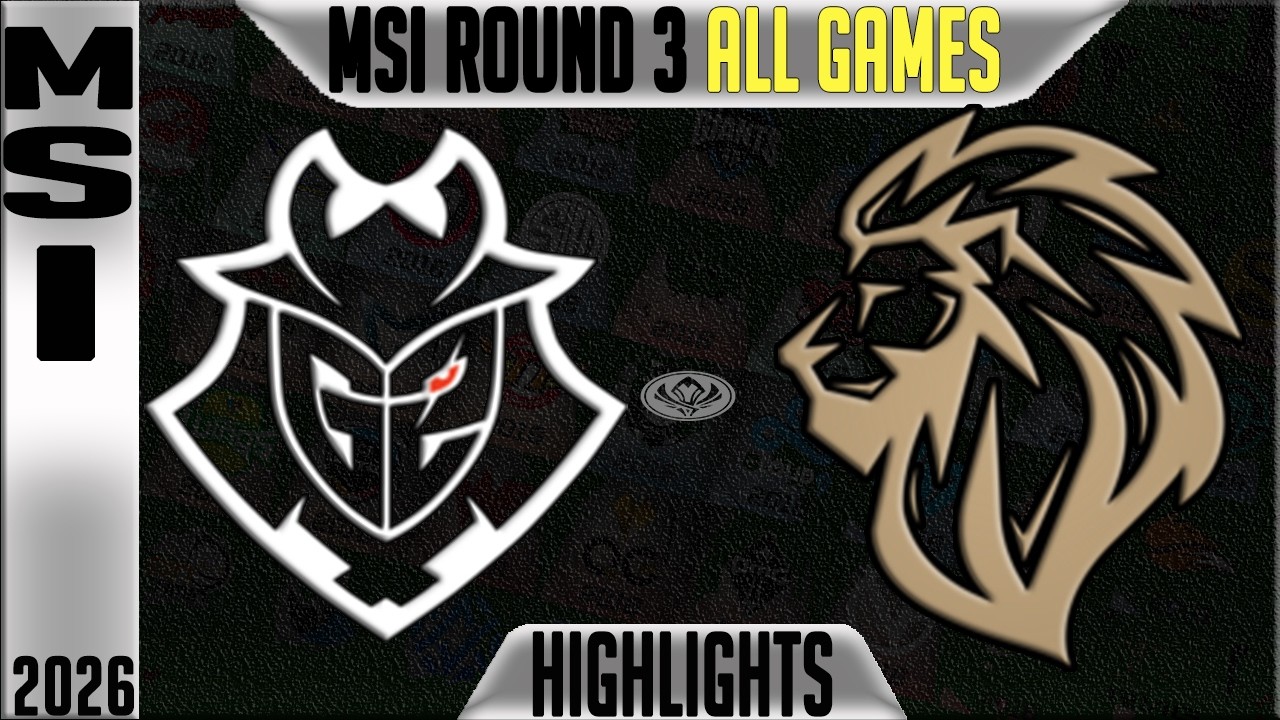 G2 vs LYON Highlights ALL GAMES | MSI 2026 Day 7 | G2 Esports vs LYON