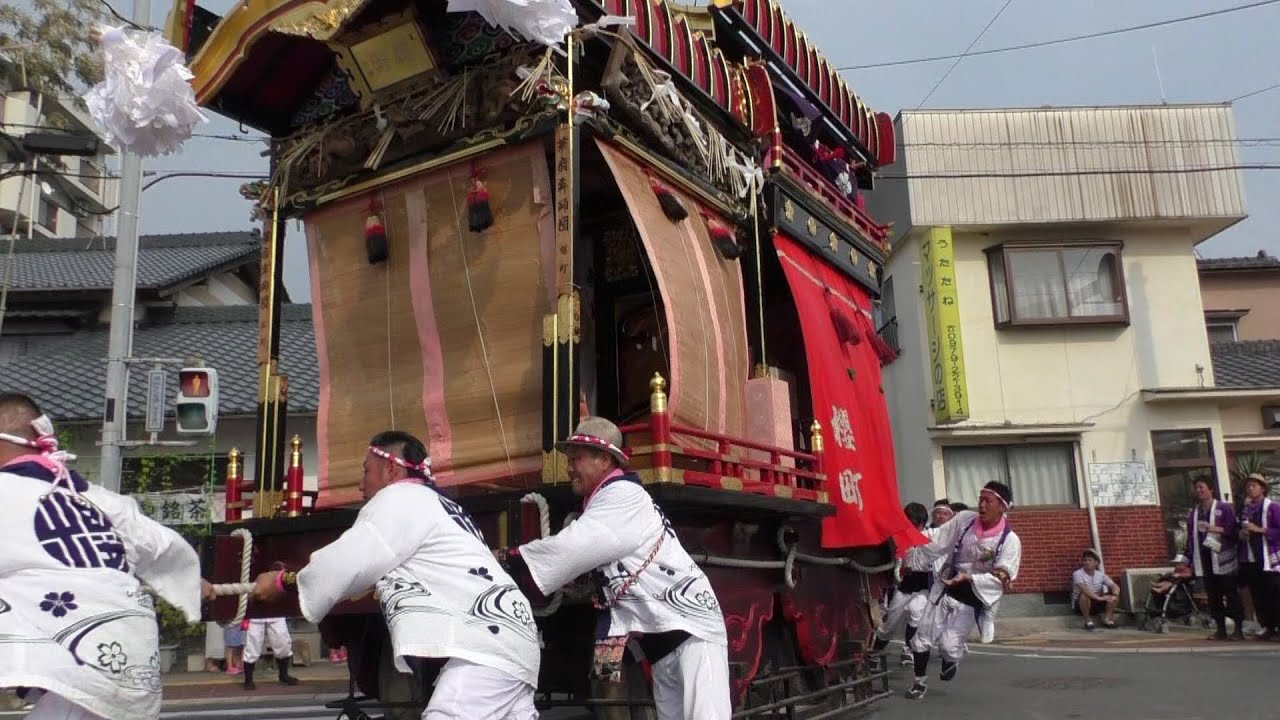 中津祇園　2016　戻車　大分県中津市