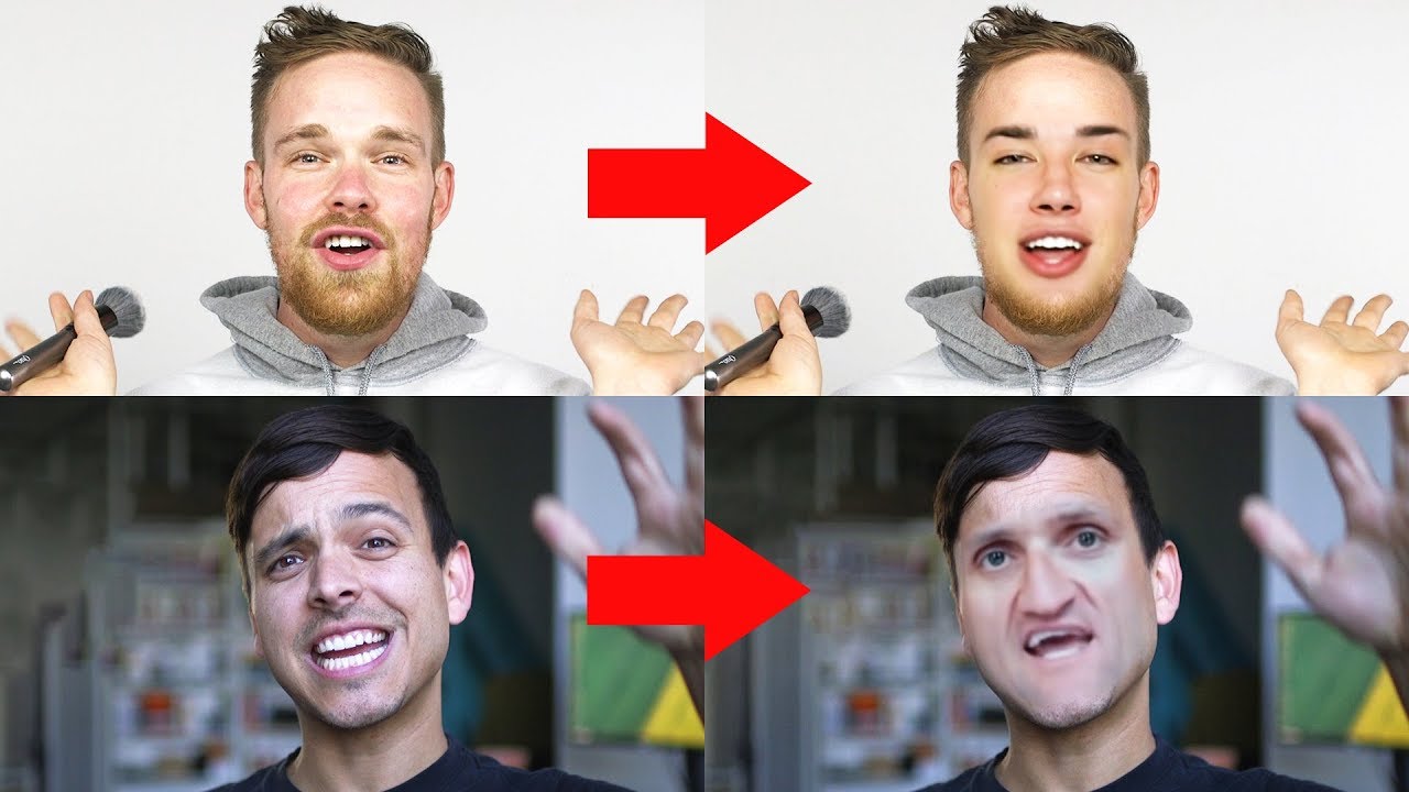 Using deepfakes to become James Charles and Casey Neistat