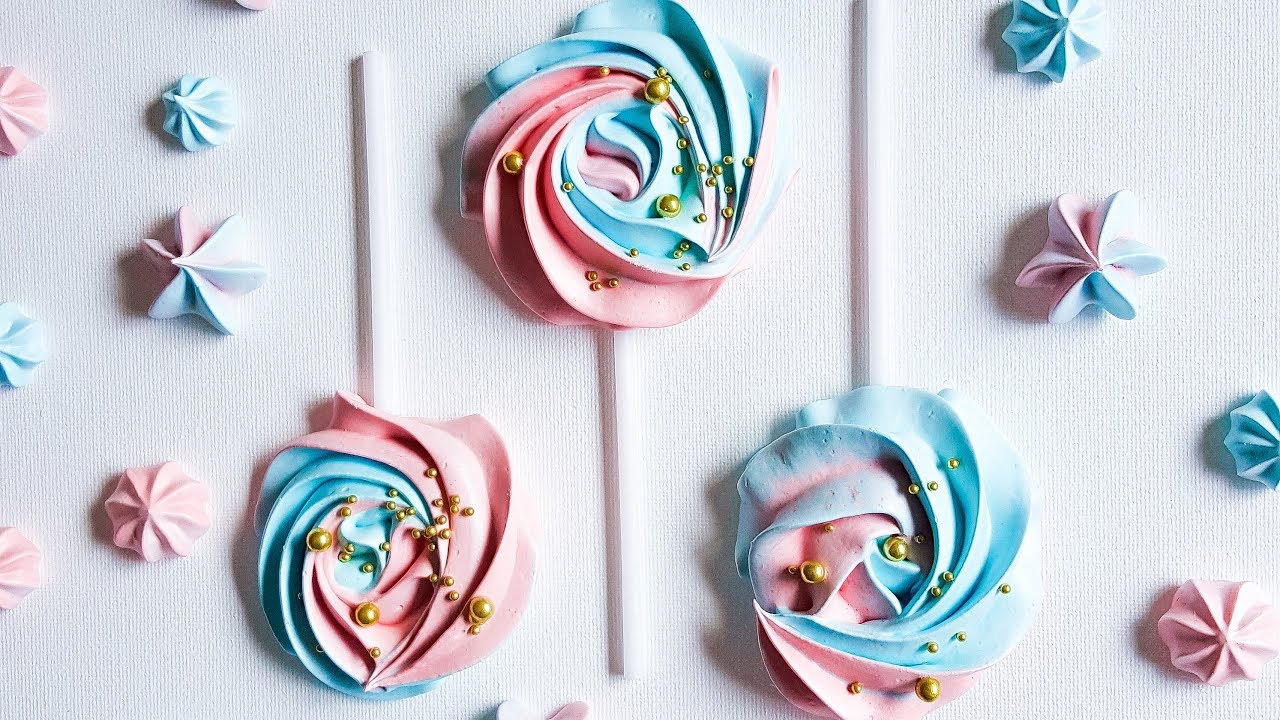 EASY baby shower MERINGUE POPS Tutorial- Rosie's Dessert Spot