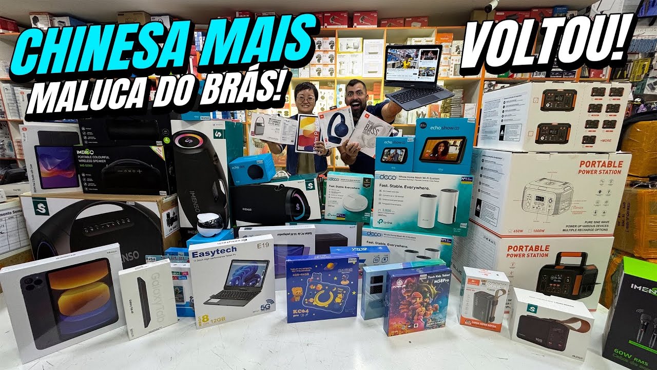 A CHINESA MALUCA DO BRÁS SURTOU! ESSA DISTRIBUIDORA TÁ FORA DO NORMAL!