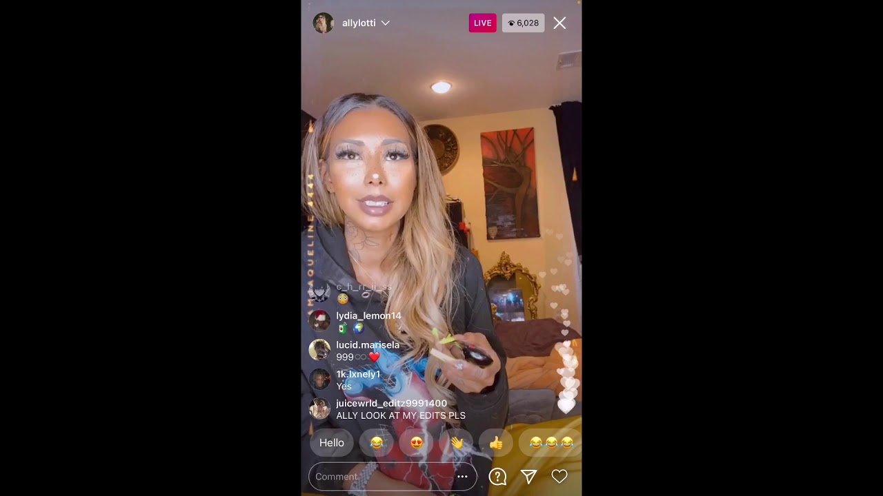 Ally Lotti says Juice Wrld put her on to king Von on instagram live.12.7.2020