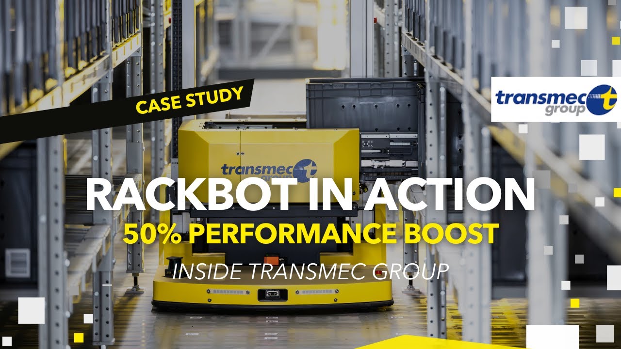 Transmec Boosts Picking by 50% with SSI SCHAEFER&rsquo;s RackBot System COMPACT