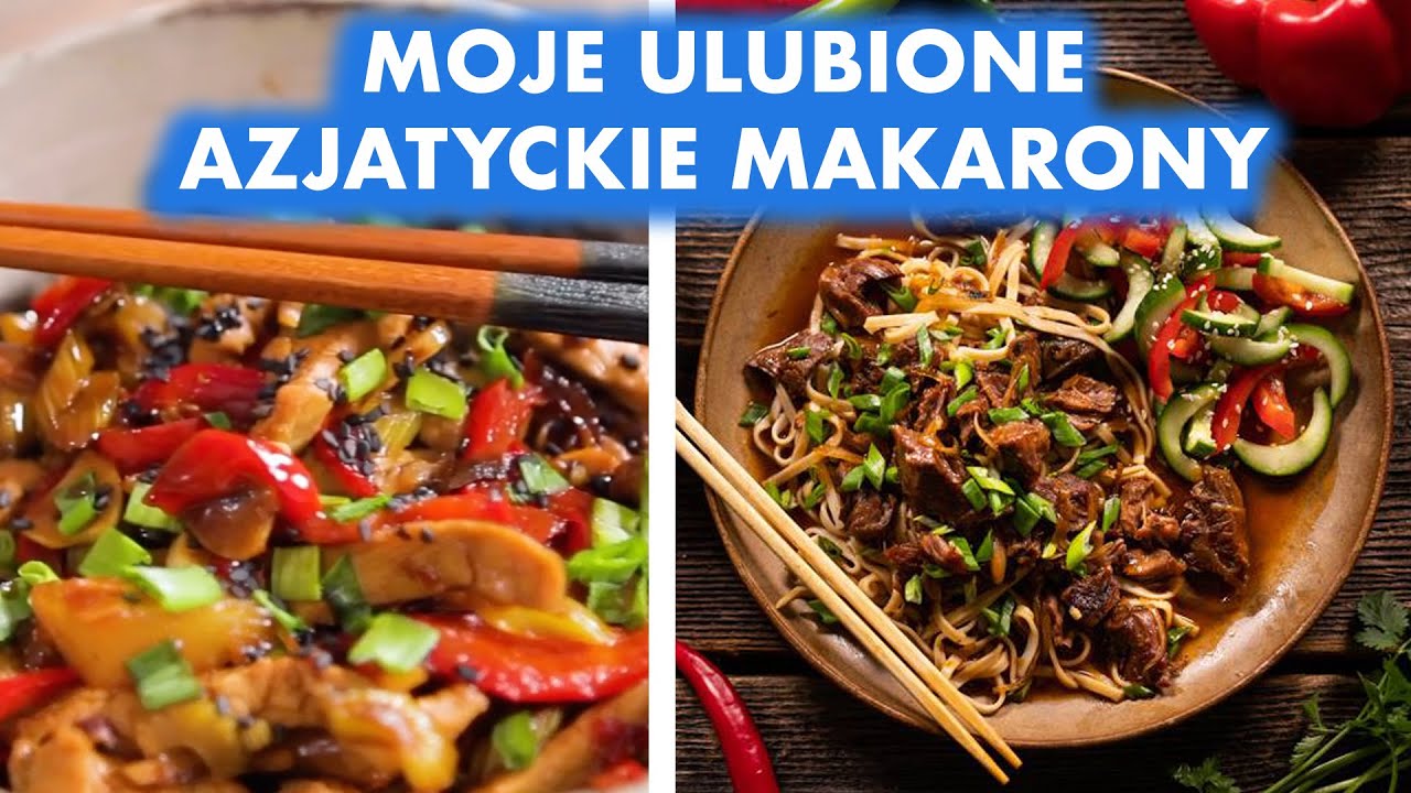 3 przepisy na AZJATYCKIE MAKARONY, które musisz zrobić! | UMAMI
