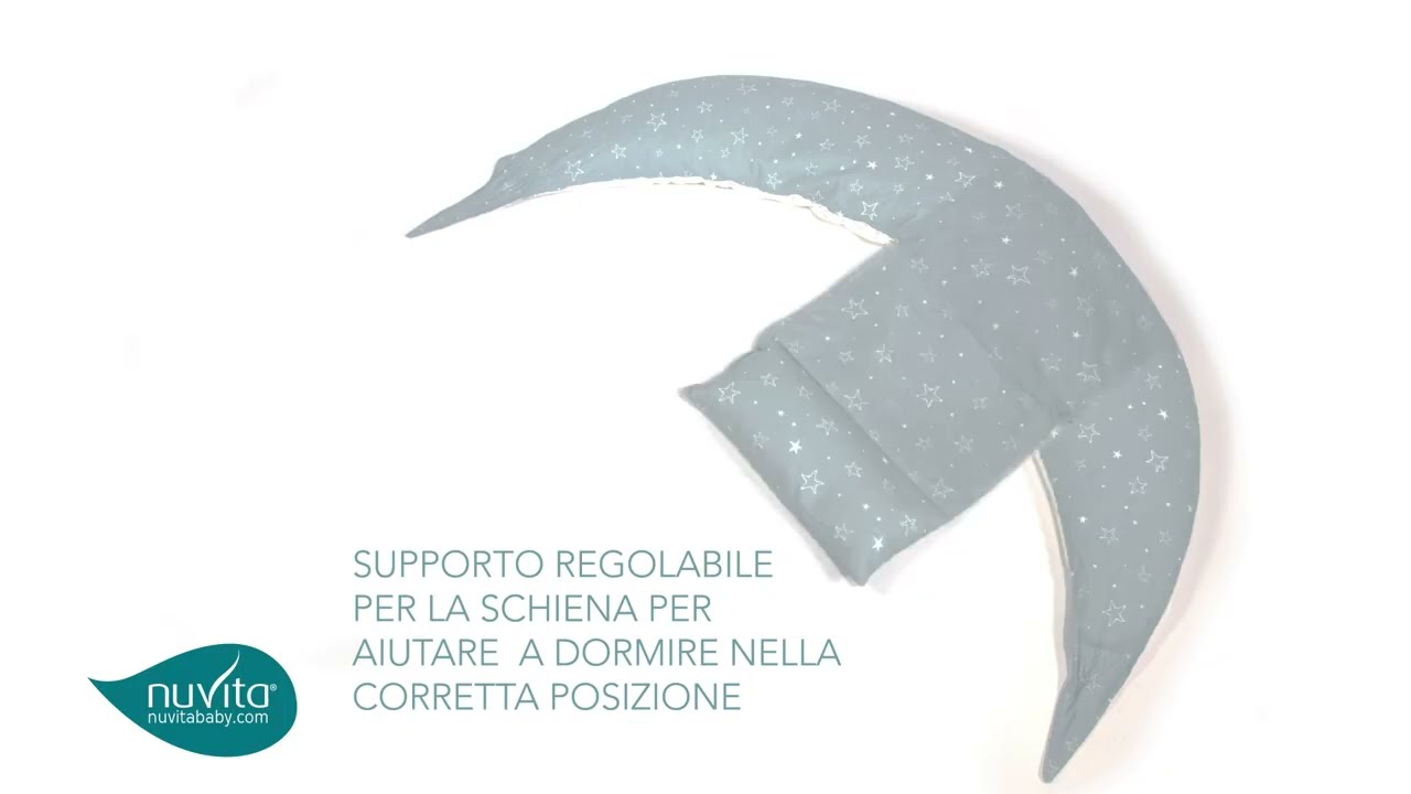 DreamWizard by Nuvita – Cuscino Per la Gravidanza e l’allattamento 12 in 1