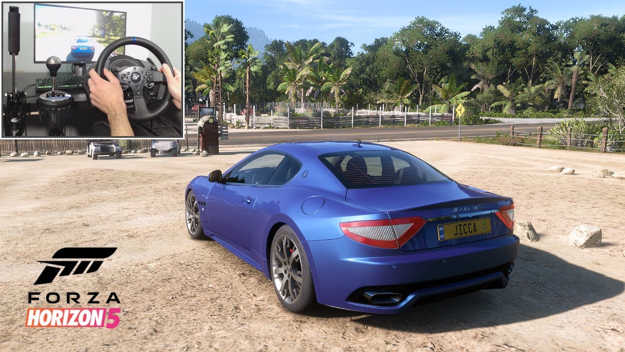 Forza Horizon 5 - Maserati Gran Turismo S | Steering Wheel + Shifter Gameplay