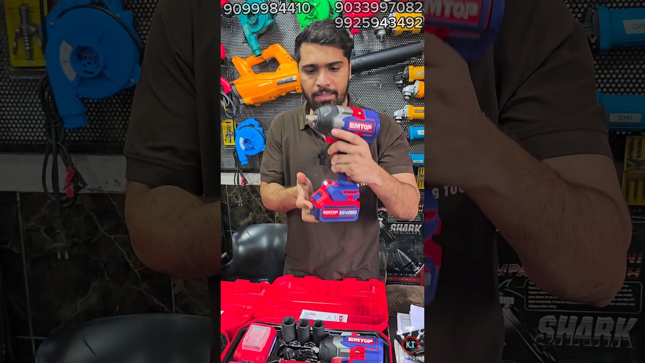 #kingtools #automobile King tools Surat Gujarat 850 Nm heavy duty cordless wrench ready stock 😍❤😍