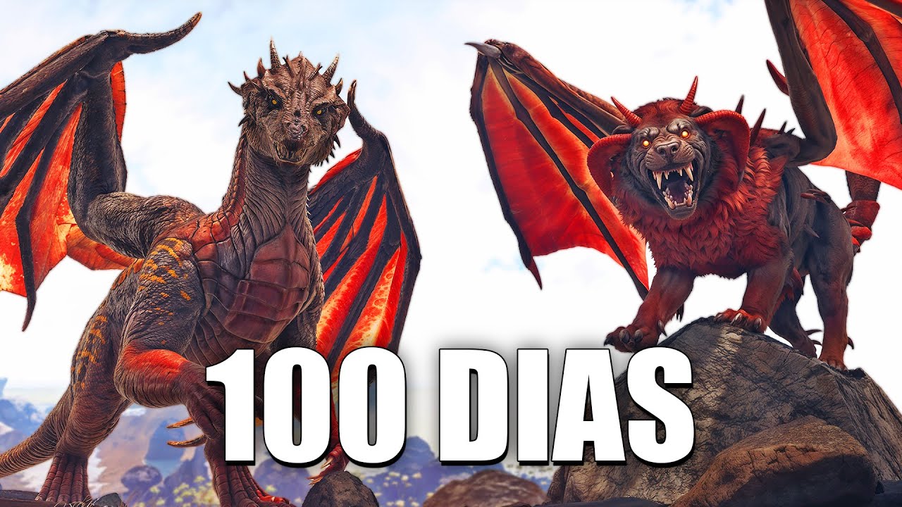 Sobrevivi 100 Dias en Ark Survival Evolved en Ragnarok