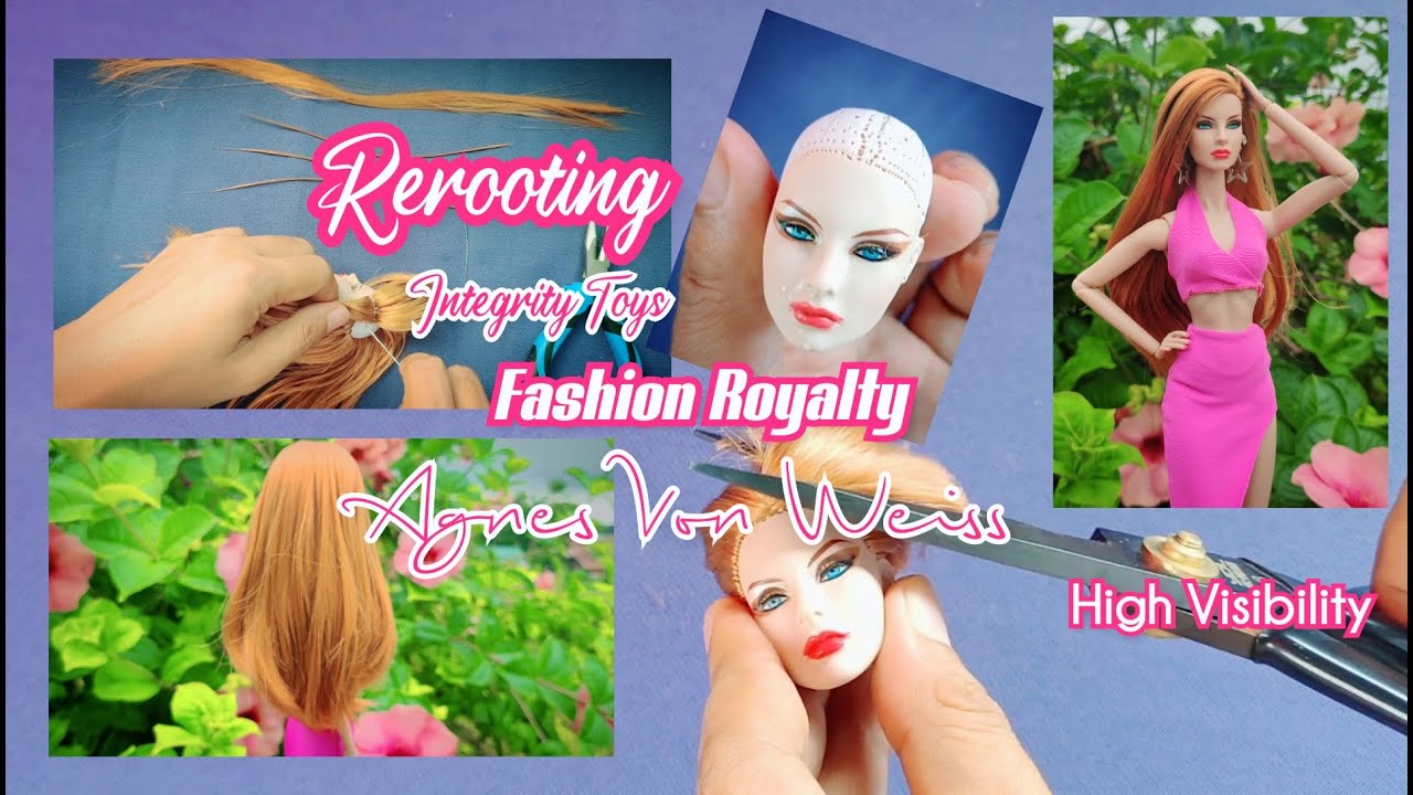 Rerooting Integrity Toys Fashion Royalty Agnes Von Weiss High Visibility
